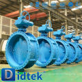 DIDTEK API6D / CE / ISO9001 / ISO14001 большой размер фланцевый клапан